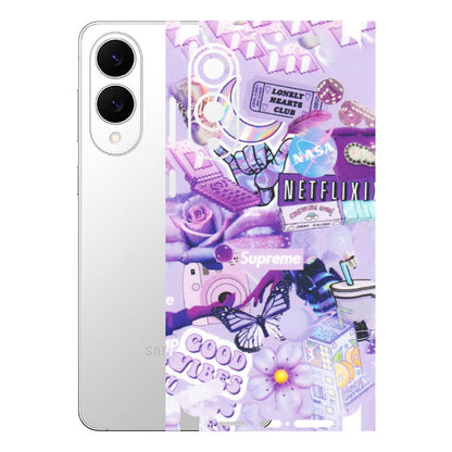 Samsung A/S Series Phone Skins (All Models) - Supreme Purple Magic - Matte Finish (M-88) Samsung Galaxy S25 Edge