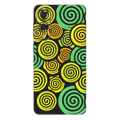 Samsung A/S Series Phone Skins (All Models) - Crazy Spiral - Matte Finish (M-91) Samsung Galaxy S25 Edge