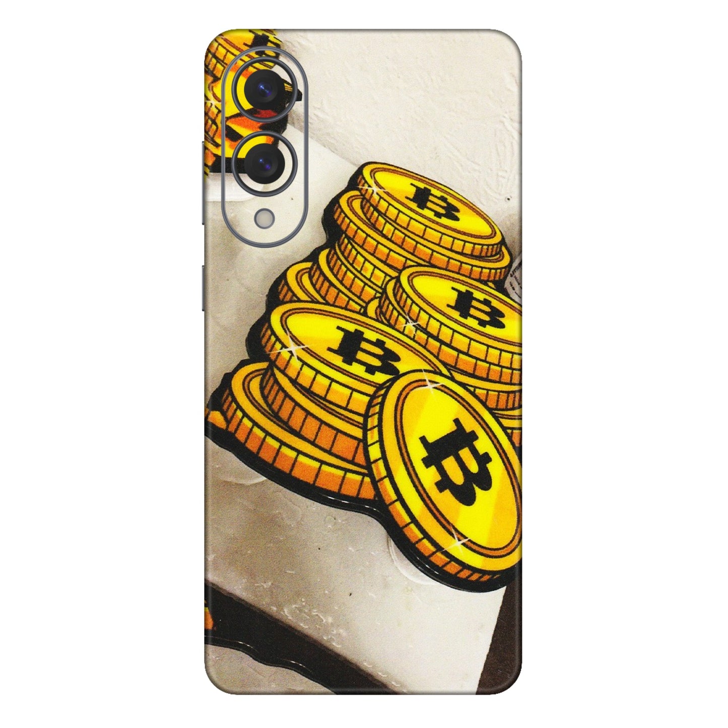 Samsung A/S Series Phone Skins (All Models) - Billionaire Bitcoin Collection - Matte Finish (M-92) Samsung Galaxy S25 Edge