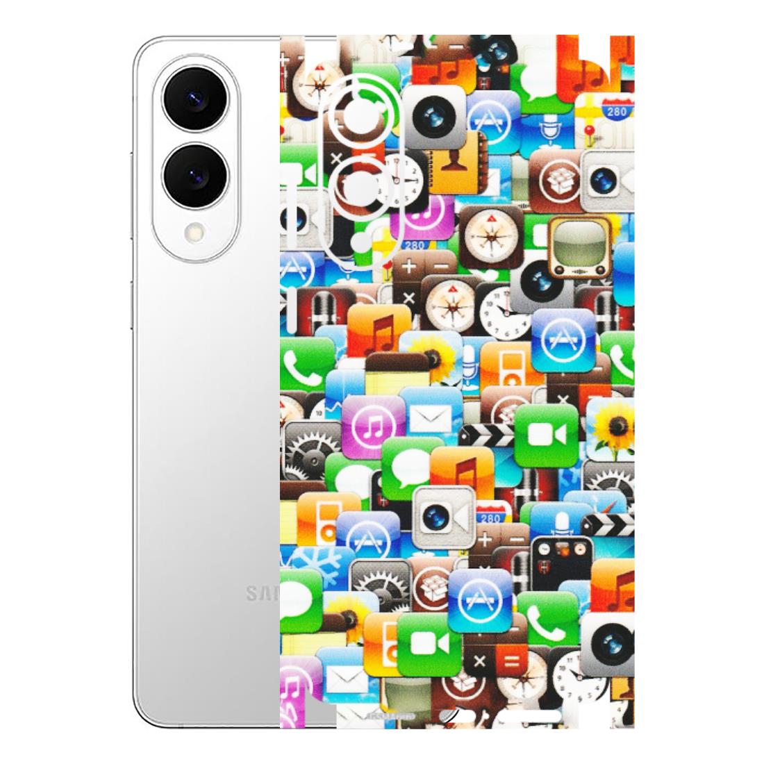 Samsung A/S Series Phone Skins (All Models) - All Apple Icons - Matte Finish (M-93) Samsung Galaxy S25 Edge