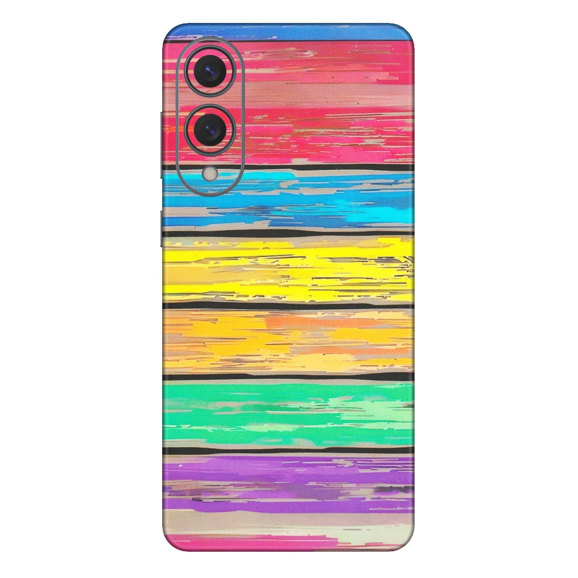 Samsung A/S Series Phone Skins (All Models) - Multi Colour Wooden Wall - Matte Finish (M-96) Samsung Galaxy S25 Edge