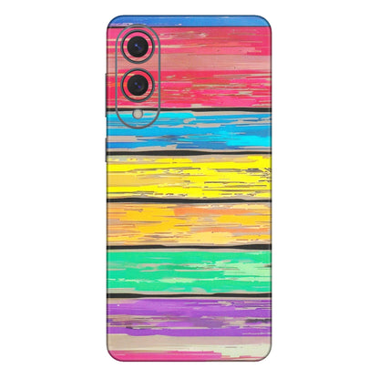 Samsung A/S Series Phone Skins (All Models) - Multi Colour Wooden Wall - Matte Finish (M-96) Samsung Galaxy S25 Edge