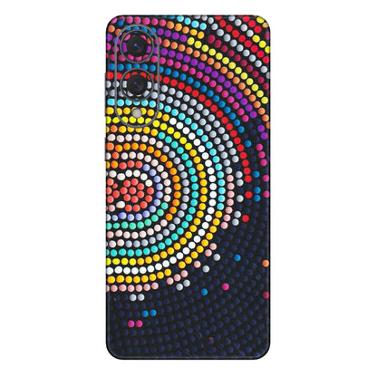 Samsung A/S Series Phone Skins (All Models) - Rainbow Dot Mandala - Matte Finish (M-97) Samsung Galaxy S25 Edge