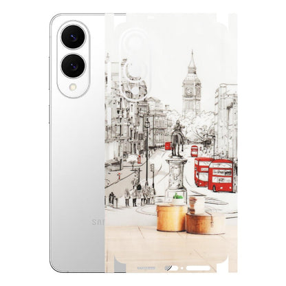 Samsung A/S Series Phone Skins (All Models) - London Street - Transparent Finish (T-02) Samsung Galaxy S25 Edge