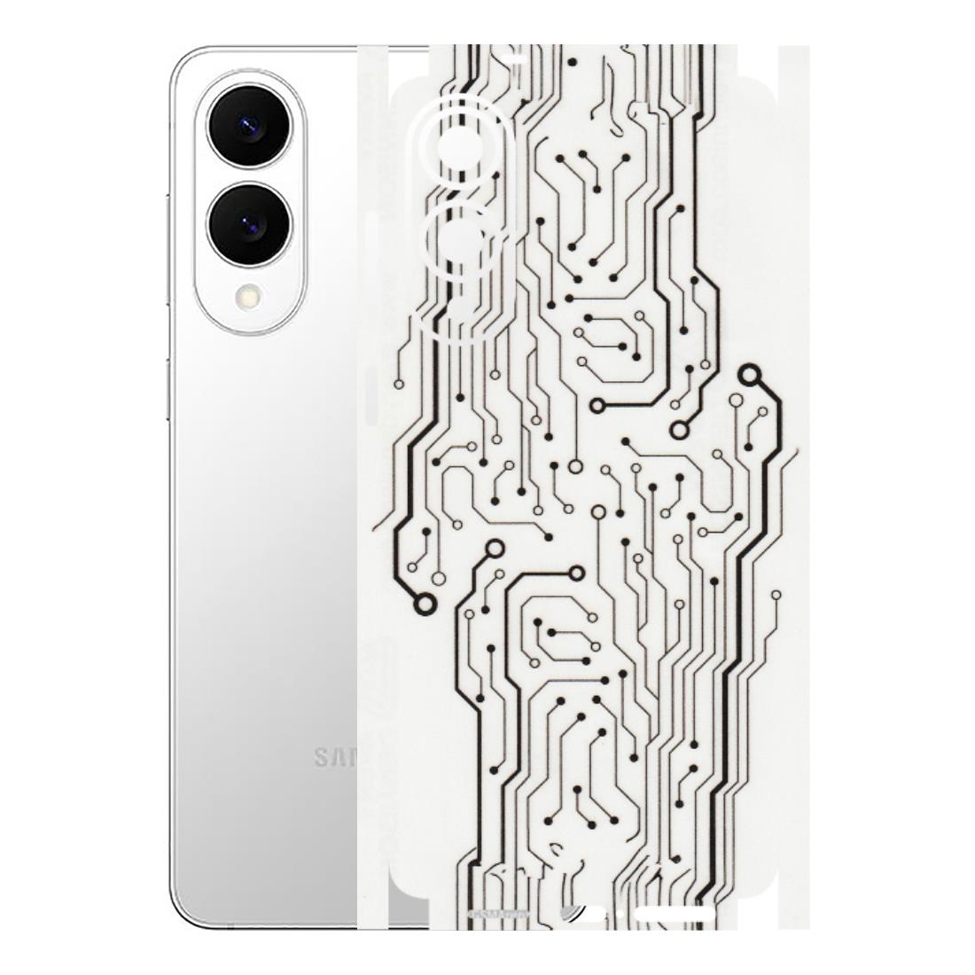 Samsung A/S Series Phone Skins (All Models) - Tech Circuits - Transparent Finish (T-03) Samsung Galaxy S25 Edge