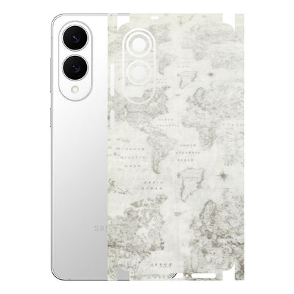 Samsung A/S Series Phone Skins (All Models) - World Travel Map - Transparent Finish (T-04) Samsung Galaxy S25 Edge
