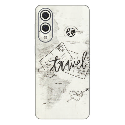 Samsung A/S Series Phone Skins (All Models) - Travel Ticket - Transparent Finish (T-06) Samsung Galaxy S25 Edge