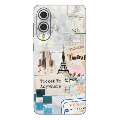 Samsung A/S Series Phone Skins (All Models) - Travel Memories - Transparent Finish (T-09) Samsung Galaxy S25 Edge