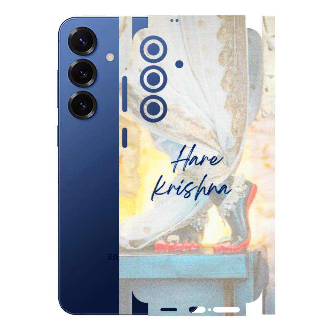 Samsung A/S Series Phone Skins (All Models) - Hare Krishna - 3D Embossed Finish (L-03) Samsung Galaxy S25 Plus