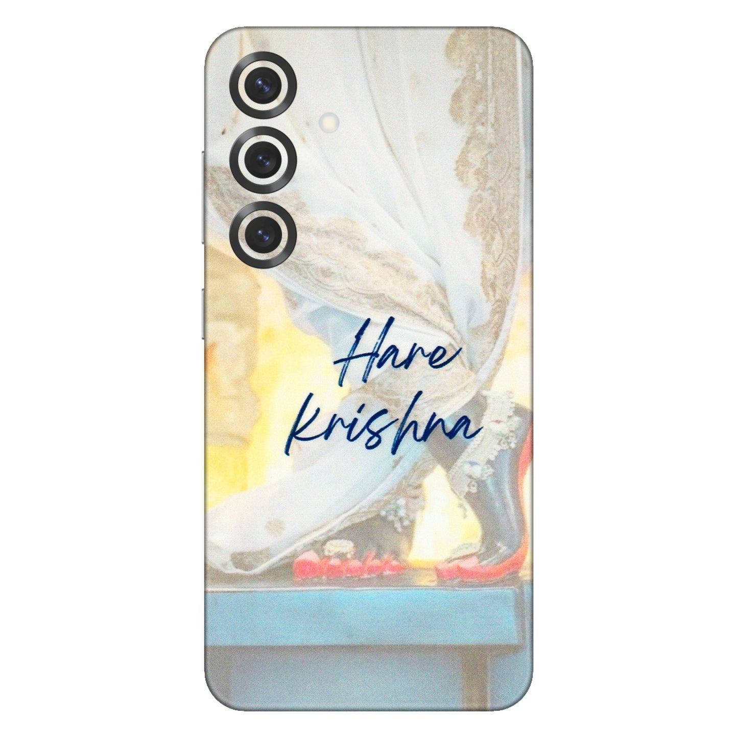 Samsung A/S Series Phone Skins (All Models) - Hare Krishna - 3D Embossed Finish (L-03) Samsung Galaxy S25 Plus