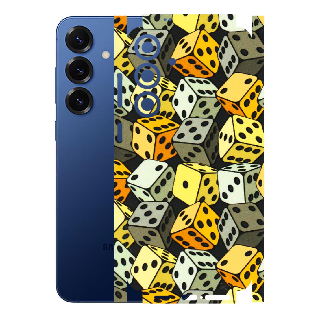 Samsung A/S Series Phone Skins (All Models) - Dices Of Life - 3D Embossed Finish (L-04) Samsung Galaxy S25 Plus
