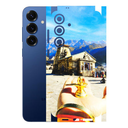 Samsung A/S Series Phone Skins (All Models) - Beauty of Kedarnath - 3D Embossed Finish (L-108) Samsung Galaxy S25 Plus