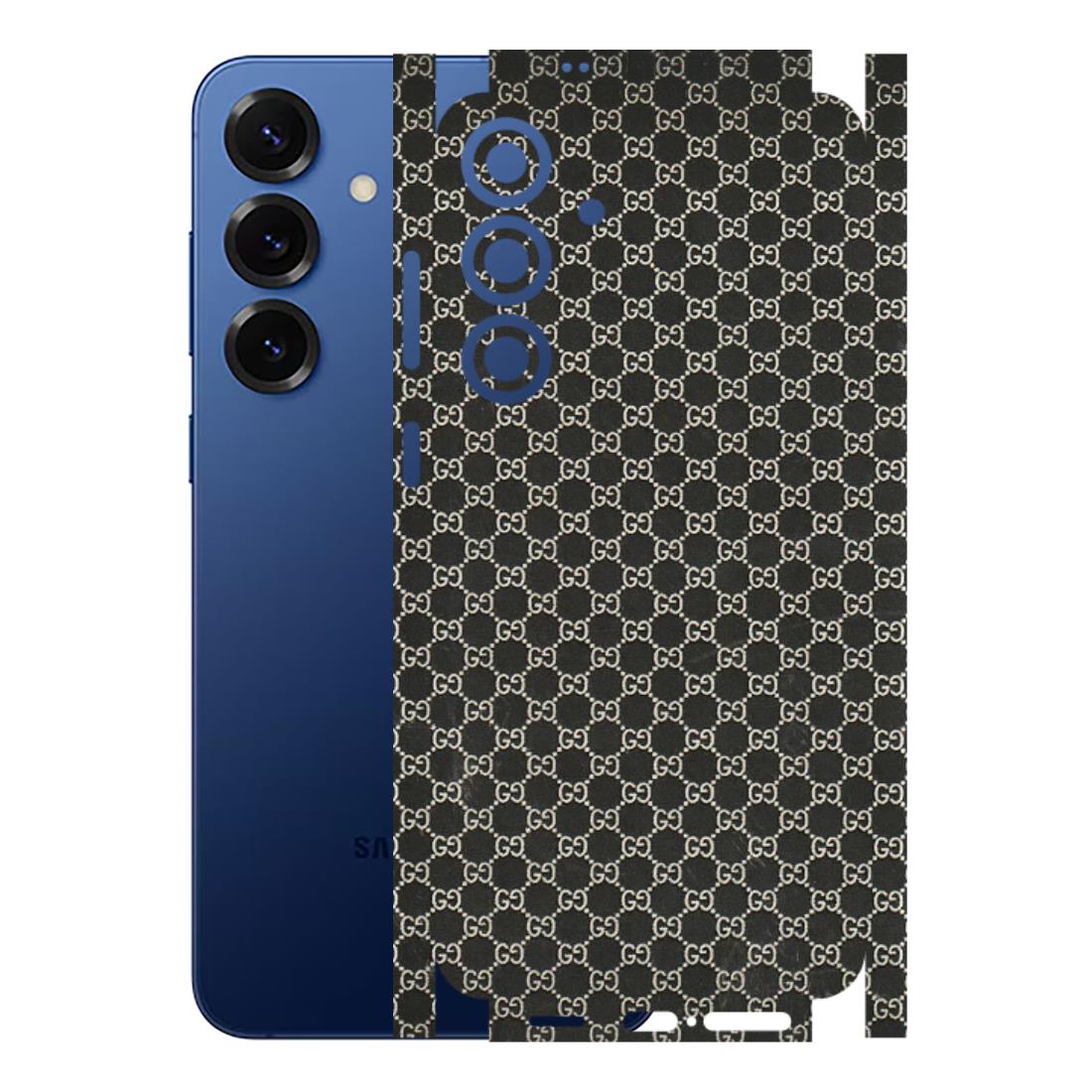 Samsung A/S Series Phone Skins (All Models) - Black G Print - 3D Embossed Finish (L-109) Samsung Galaxy S25 Plus
