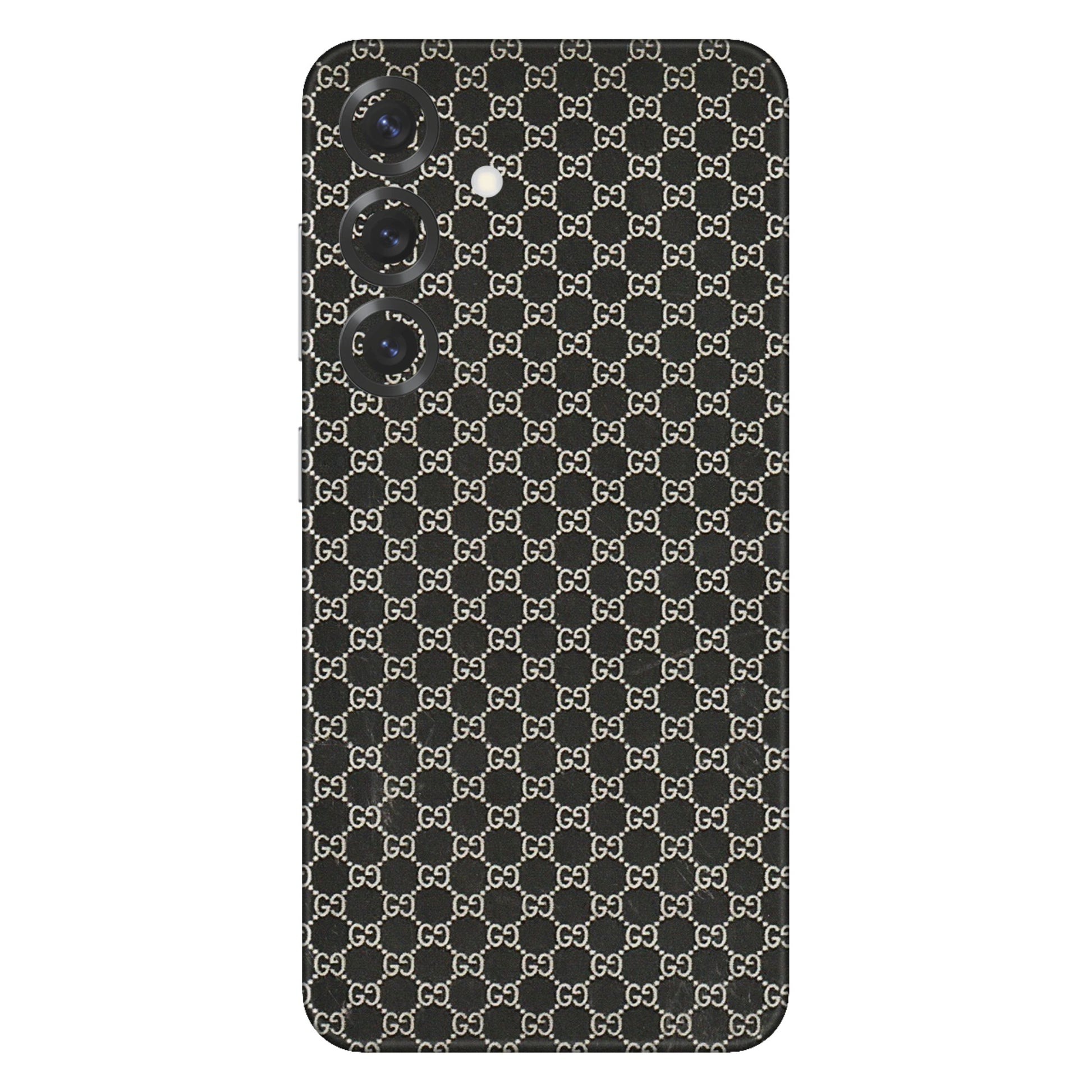 Samsung A/S Series Phone Skins (All Models) - Black G Print - 3D Embossed Finish (L-109) Samsung Galaxy S25 Plus