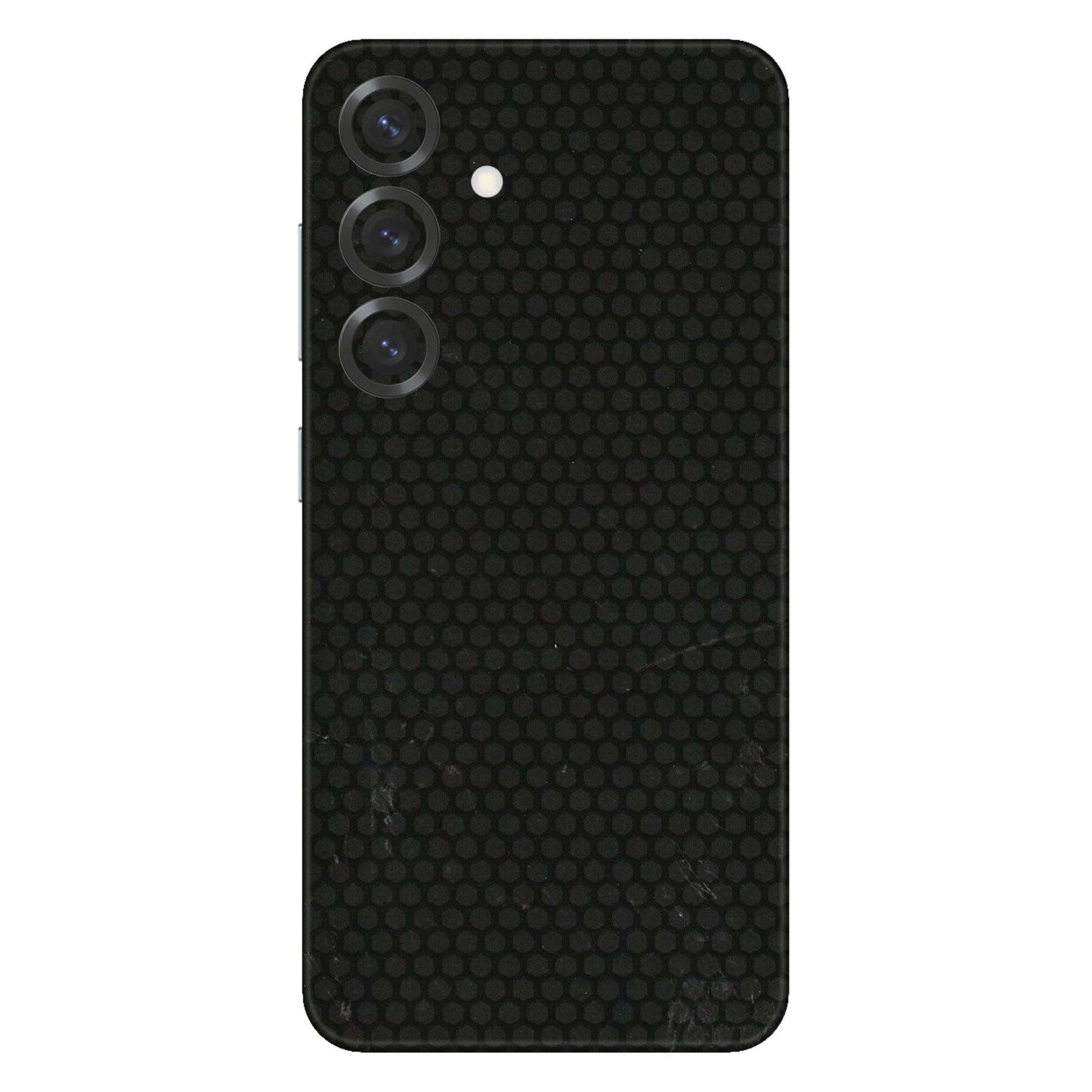 Samsung A/S Series Phone Skins (All Models) - Black honeycomb - 3D Embossed Finish (L-114) Samsung Galaxy S25 Plus
