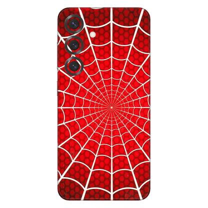 Samsung A/S Series Phone Skins (All Models) - Classic Spidey Web - 3D Embossed Finish (L-115) Samsung Galaxy S25 Plus