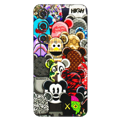 Samsung A/S Series Phone Skins (All Models) - More Mickey Mouses - 3D Embossed Finish (L-118) Samsung Galaxy S25 Plus