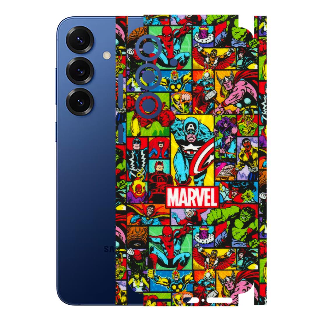 Samsung A/S Series Phone Skins (All Models) - MARVELOUS Comic Characters - 3D Embossed Finish (L-129) Samsung Galaxy S25 Plus