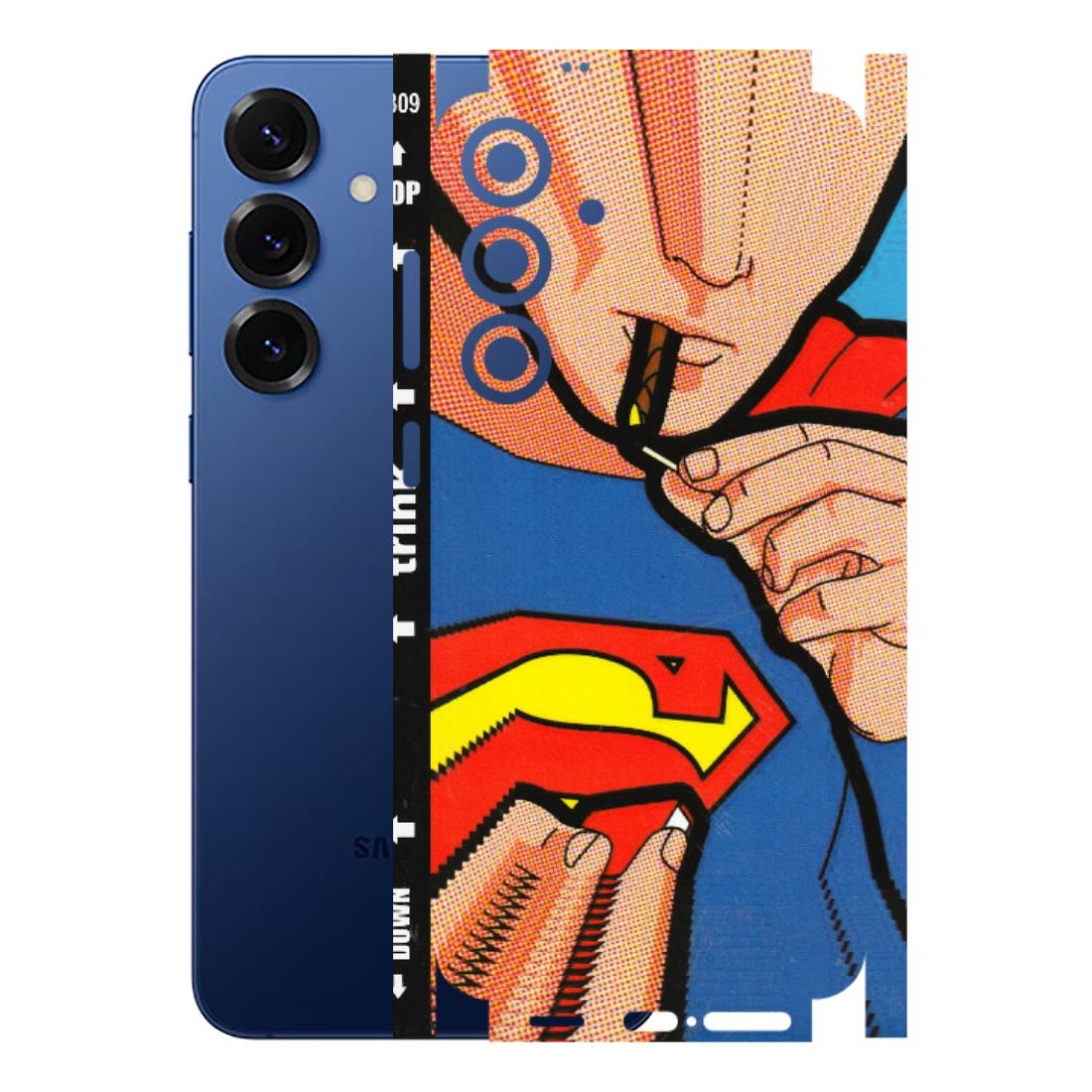 Samsung A/S Series Phone Skins (All Models) - Superman Sutta - 3D Embossed Finish (L-130) Samsung Galaxy S25 Plus
