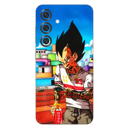 Samsung A/S Series Phone Skins (All Models) - Vegeta - 3D Embossed Finish (L-136) Samsung Galaxy S25 Plus