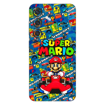 Samsung A/S Series Phone Skins (All Models) - Super Mario Kart - 3D Embossed Finish (L-140) Samsung Galaxy S25 Plus