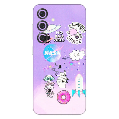 Samsung A/S Series Phone Skins (All Models) - I Need My Nasa Skin - 3D Embossed Finish (L-149) Samsung Galaxy S25 Plus