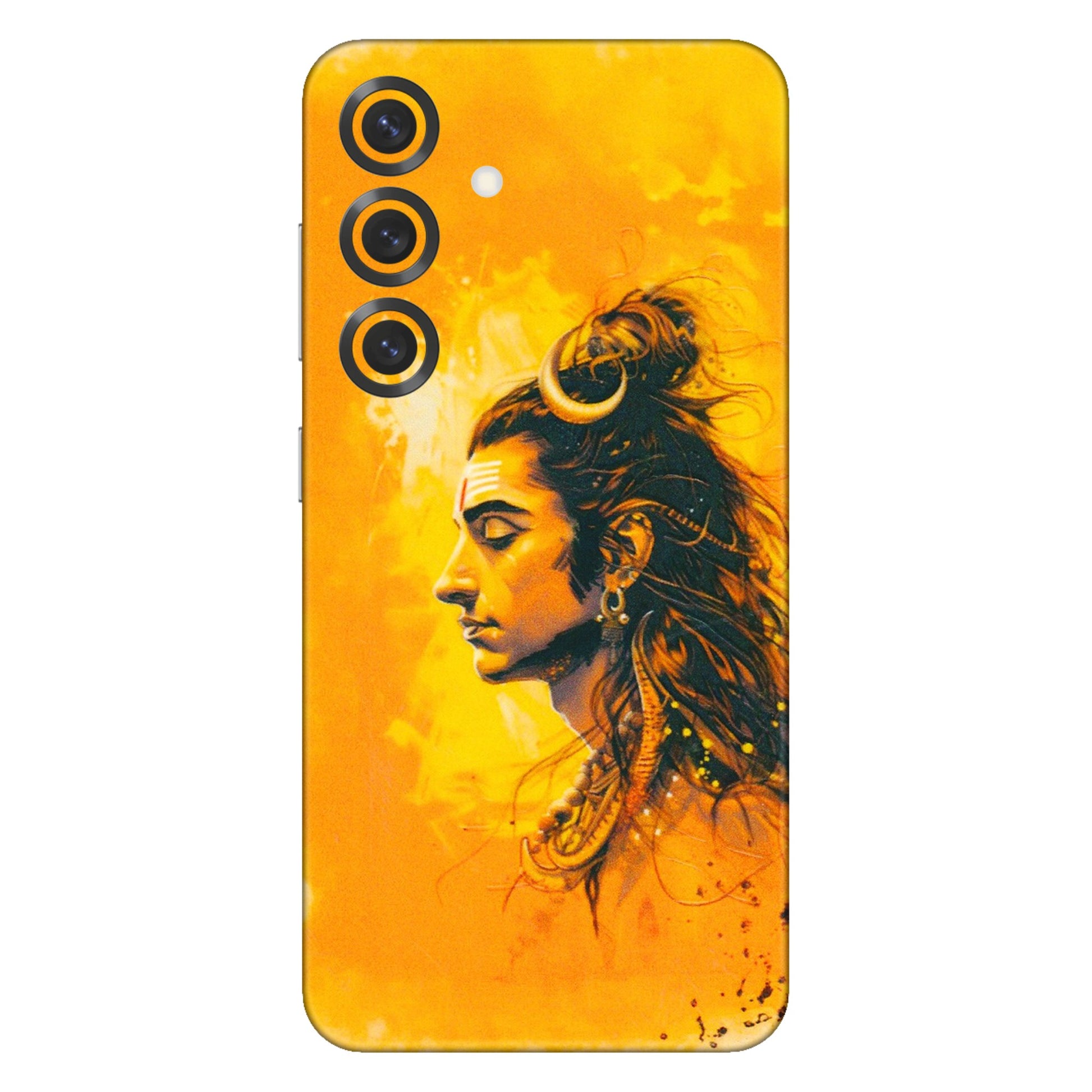 Samsung A/S Series Phone Skins (All Models) - Shiv Shakti - 3D Embossed Finish (L-14) Samsung Galaxy S25 Plus