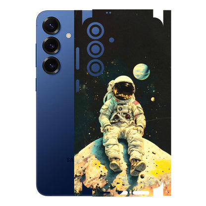 Samsung A/S Series Phone Skins (All Models) - Astronaut in Space - 3D Embossed Finish (L-16) Samsung Galaxy S25 Plus