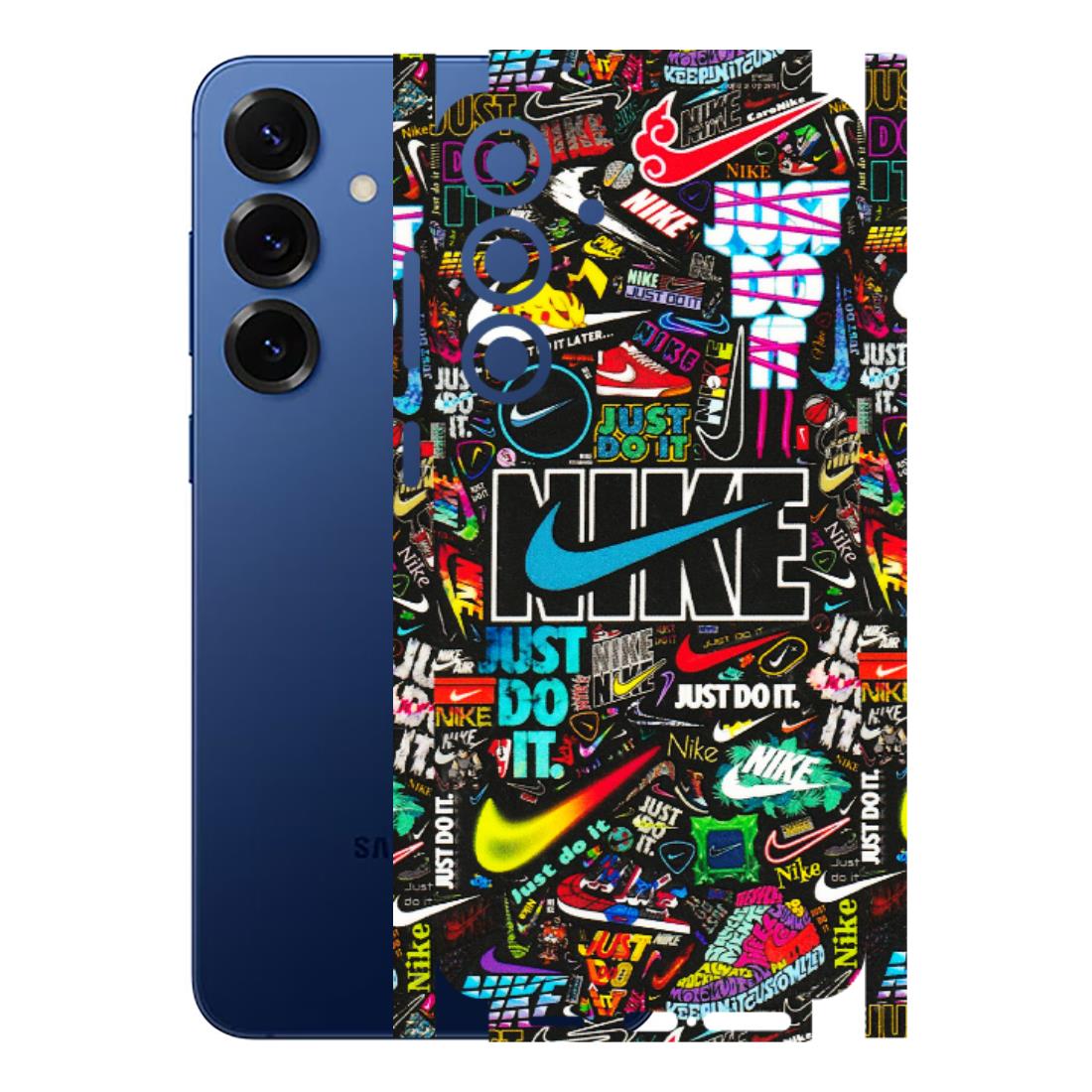 Samsung A/S Series Phone Skins (All Models) - Just Do It Doodles - 3D Embossed Finish (L-166) Samsung Galaxy S25 Plus