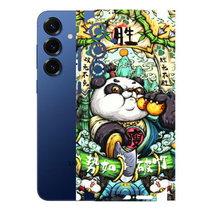 Samsung A/S Series Phone Skins (All Models) - Royal Rich Panda - 3D Embossed Finish (L-170) Samsung Galaxy S25 Plus