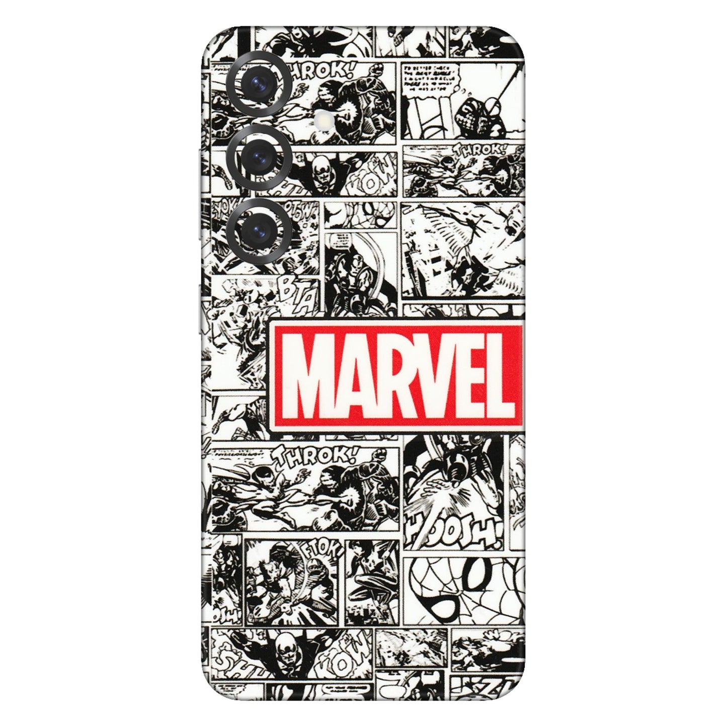 Samsung A/S Series Phone Skins (All Models) - Marvel Comic - 3D Embossed Finish (L-171) Samsung Galaxy S25 Plus