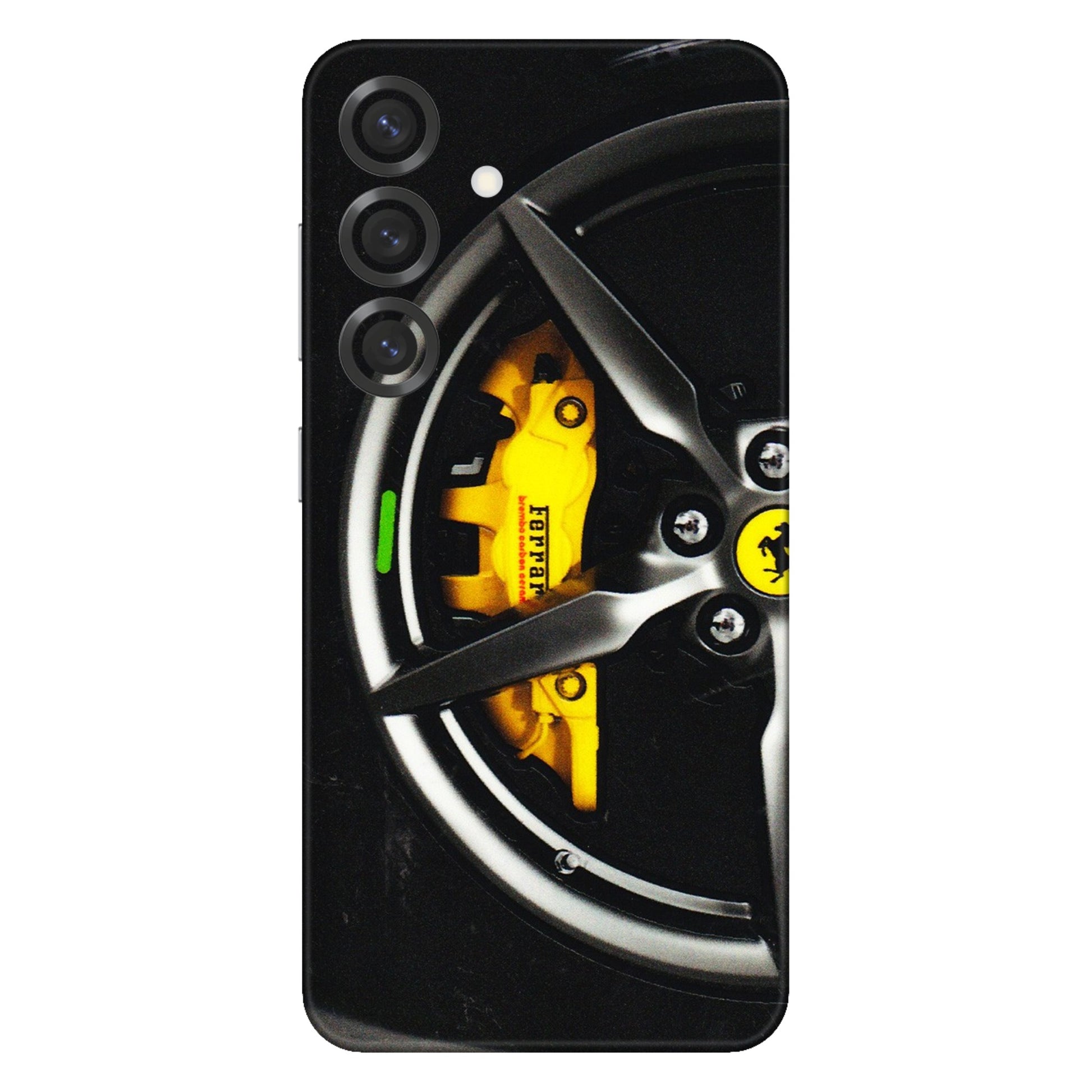 Samsung A/S Series Phone Skins (All Models) - Ferrari Wheel Alloy - 3D Embossed Finish (L-173) Samsung Galaxy S25 Plus