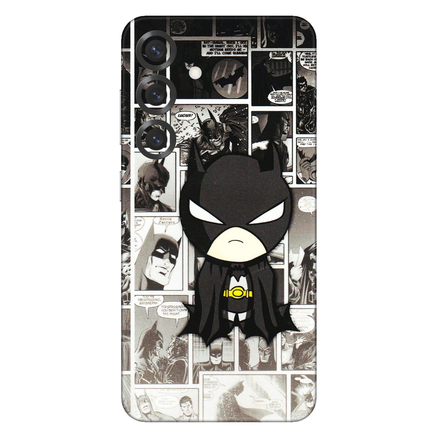 Samsung A/S Series Phone Skins (All Models) - Toon Batman - 3D Embossed Finish (L-182) Samsung Galaxy S25 Plus