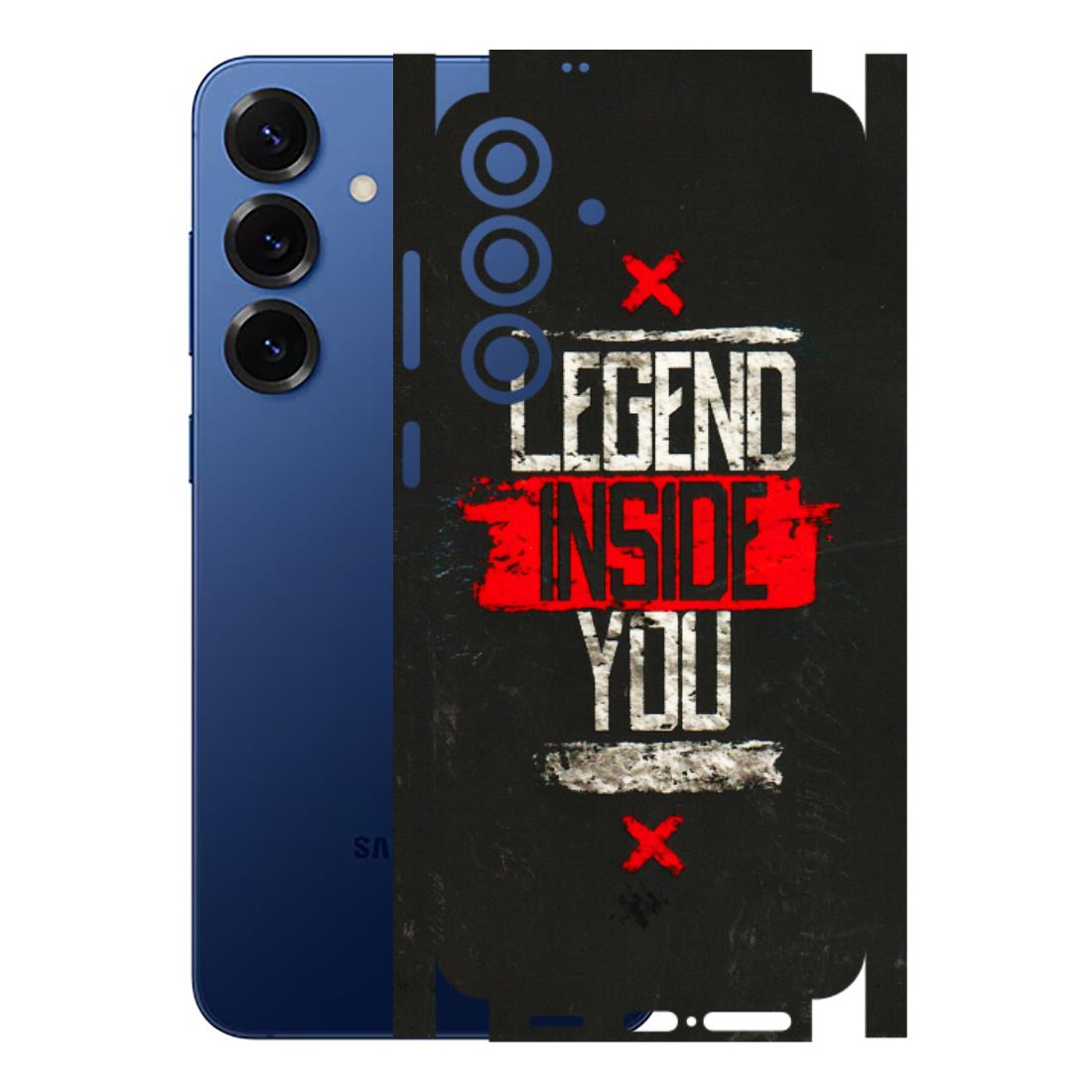 Samsung A/S Series Phone Skins (All Models) - Legend Inside You - 3D Embossed Finish (L-186) Samsung Galaxy S25 Plus