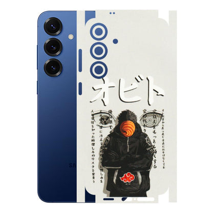 Samsung A/S Series Phone Skins (All Models) - Obito Anime Eye - 3D Embossed Finish (L-19) Samsung Galaxy S25 Plus