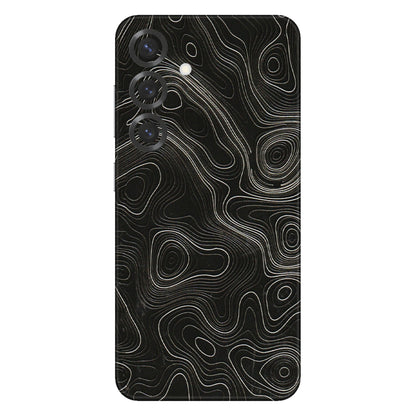 Samsung A/S Series Phone Skins (All Models) - Black Swirl - 3D Embossed Finish (L-196) Samsung Galaxy S25 Plus