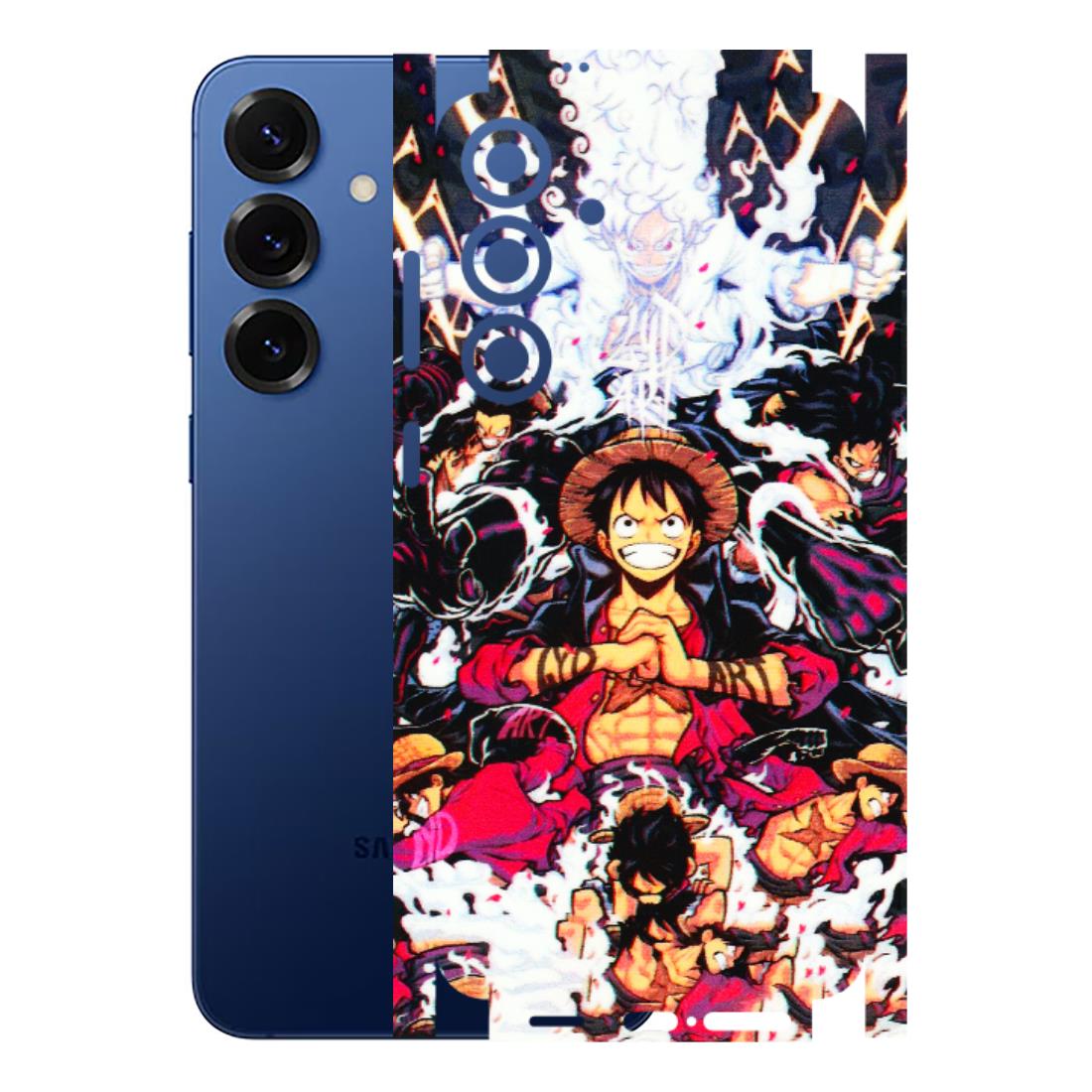 Samsung A/S Series Phone Skins (All Models) - Luffy Anime Character - 3D Embossed Finish (L-203) Samsung Galaxy S25 Plus