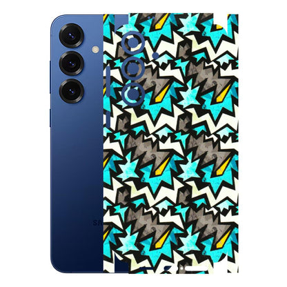 Samsung A/S Series Phone Skins (All Models) - Funky Zig Zag - 3D Embossed Finish (L-223) Samsung Galaxy S25 Plus