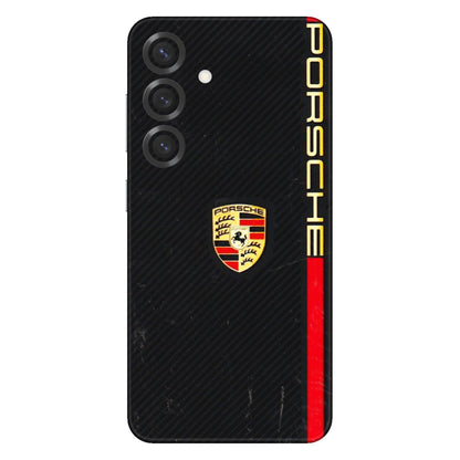 Samsung A/S Series Phone Skins (All Models) - Premium Porsche - 3D Embossed Finish (L-225) Samsung Galaxy S25 Plus