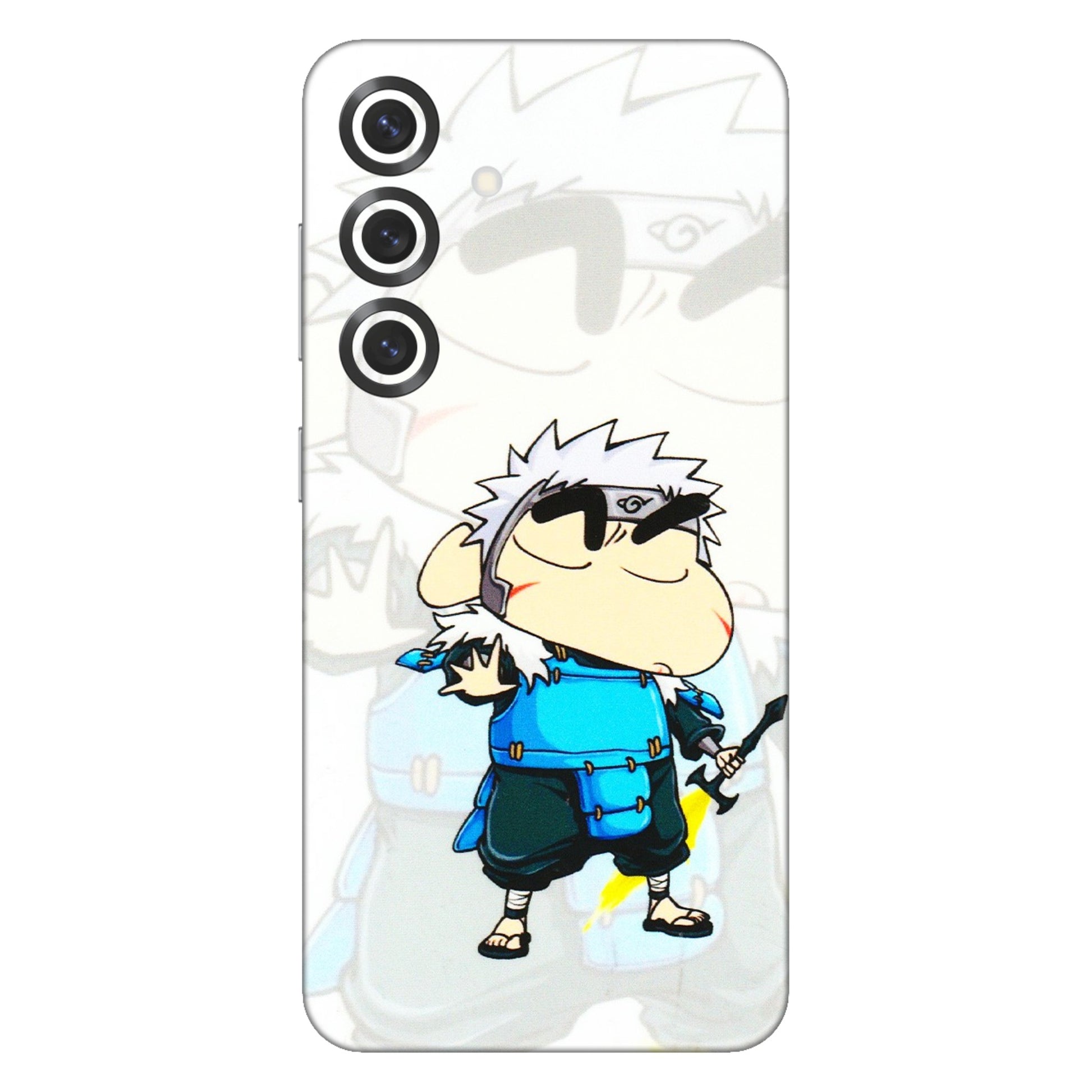 Samsung A/S Series Phone Skins (All Models) - Angry Young Shinchan - 3D Embossed Finish (L-226) Samsung Galaxy S25 Plus