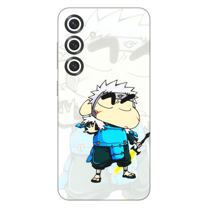Samsung A/S Series Phone Skins (All Models) - Angry Young Shinchan - 3D Embossed Finish (L-226) Samsung Galaxy S25 Plus