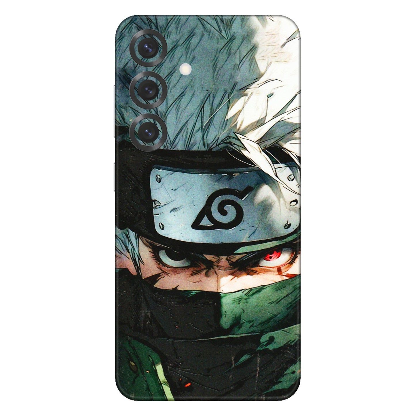 Samsung A/S Series Phone Skins (All Models) - Kakashi Red Eye Focus - 3D Embossed Finish (L-227) Samsung Galaxy S25 Plus