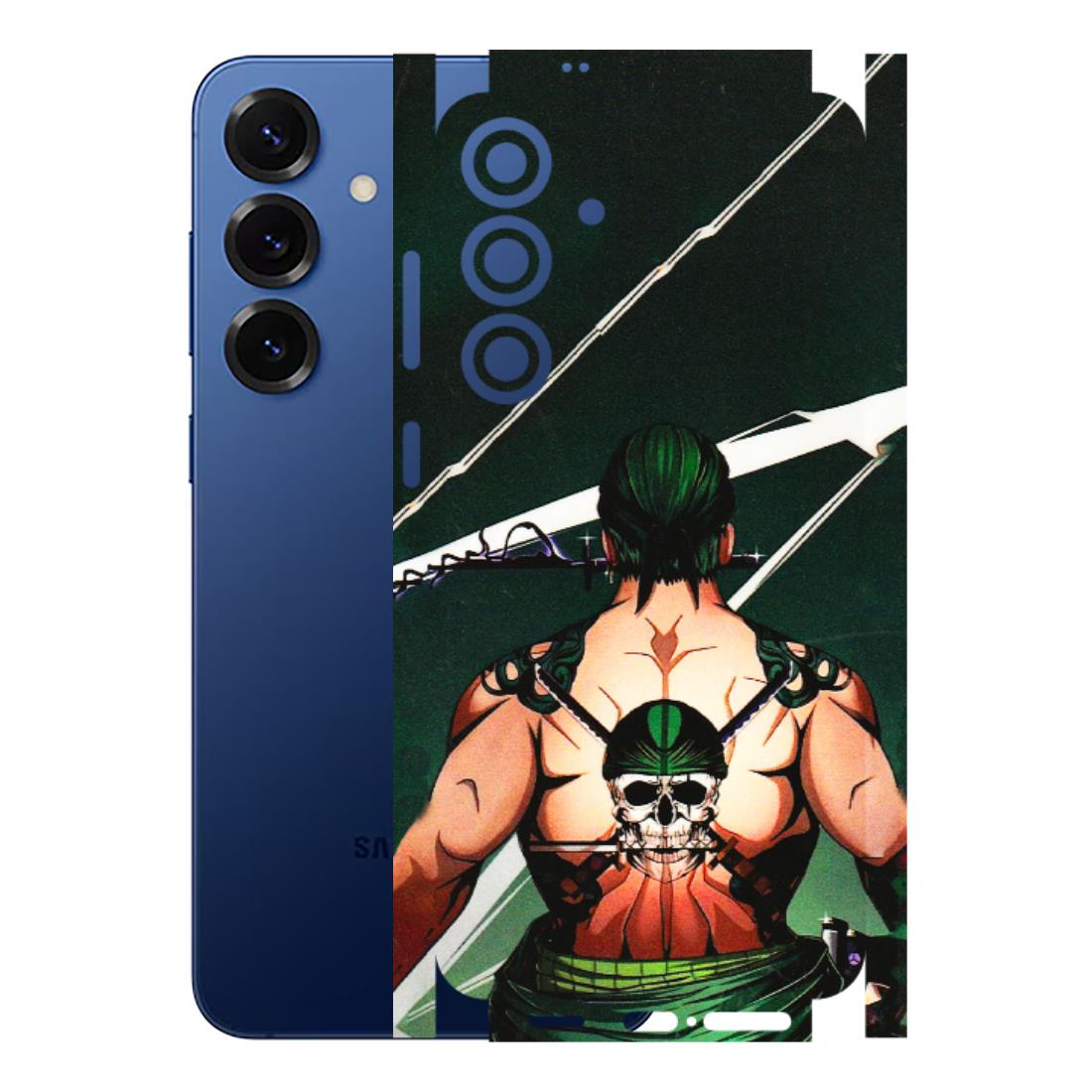 Samsung A/S Series Phone Skins (All Models) - Zoro Anime - 3D Embossed Finish (L-23) Samsung Galaxy S25 Plus