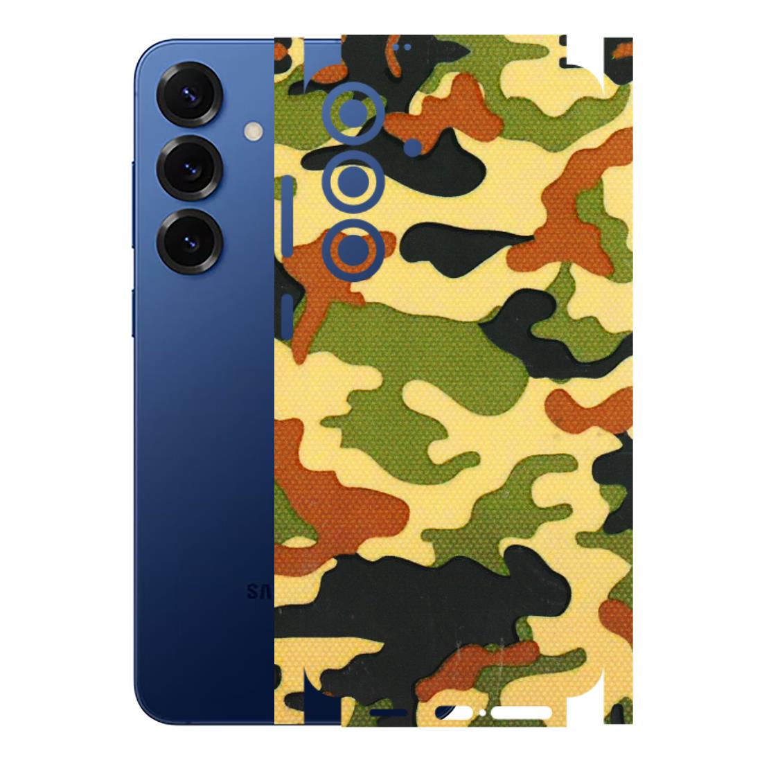 Samsung A/S Series Phone Skins (All Models) - Indian Military - 3D Embossed Finish (L-234) Samsung Galaxy S25 Plus