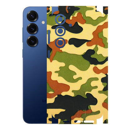 Samsung A/S Series Phone Skins (All Models) - Indian Military - 3D Embossed Finish (L-234) Samsung Galaxy S25 Plus
