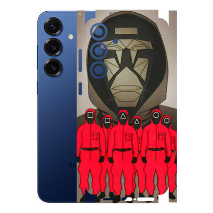 Samsung A/S Series Phone Skins (All Models) - Squid Game Hero - 3D Embossed Finish (L-245) Samsung Galaxy S25 Plus
