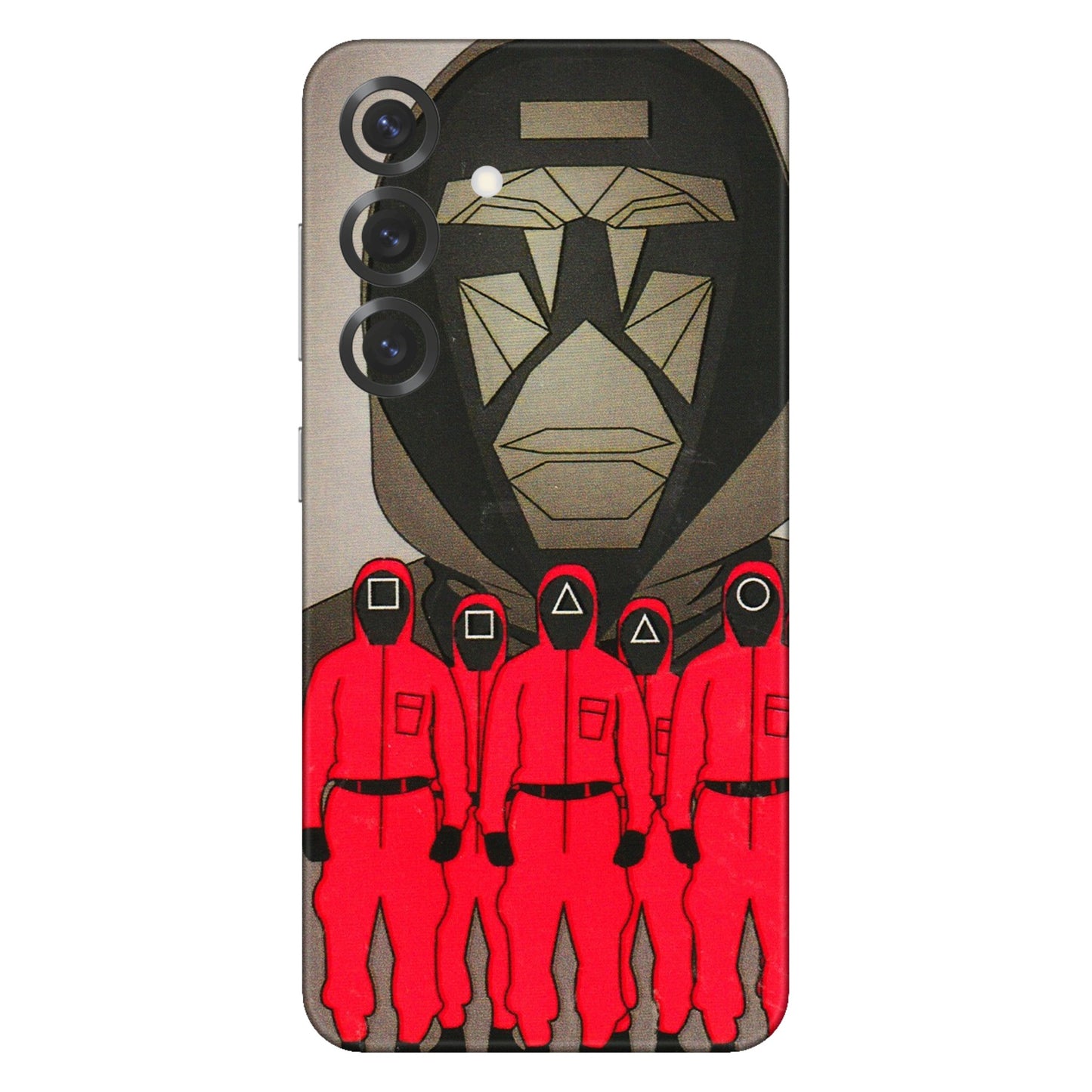 Samsung A/S Series Phone Skins (All Models) - Squid Game Hero - 3D Embossed Finish (L-245) Samsung Galaxy S25 Plus