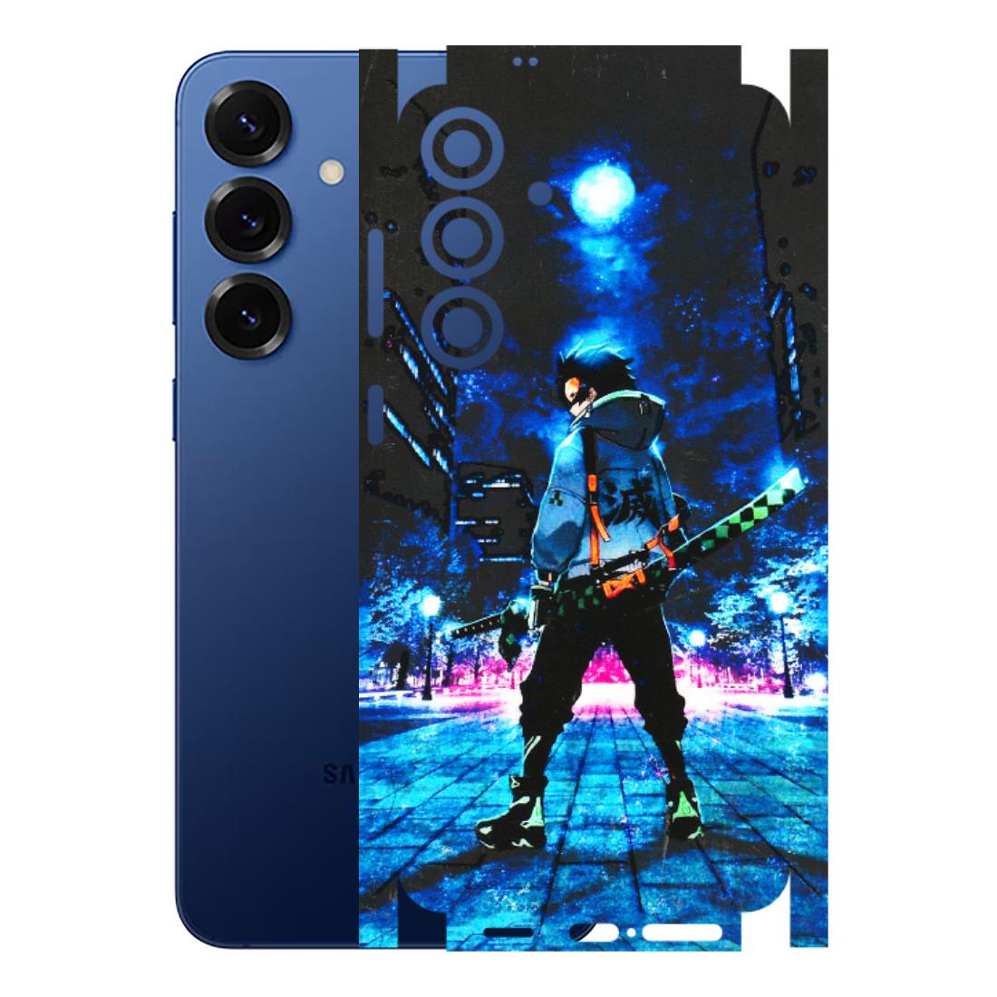 Samsung A/S Series Phone Skins (All Models) - Demon Slayer Sword - 3D Embossed Finish (L-247) Samsung Galaxy S25 Plus