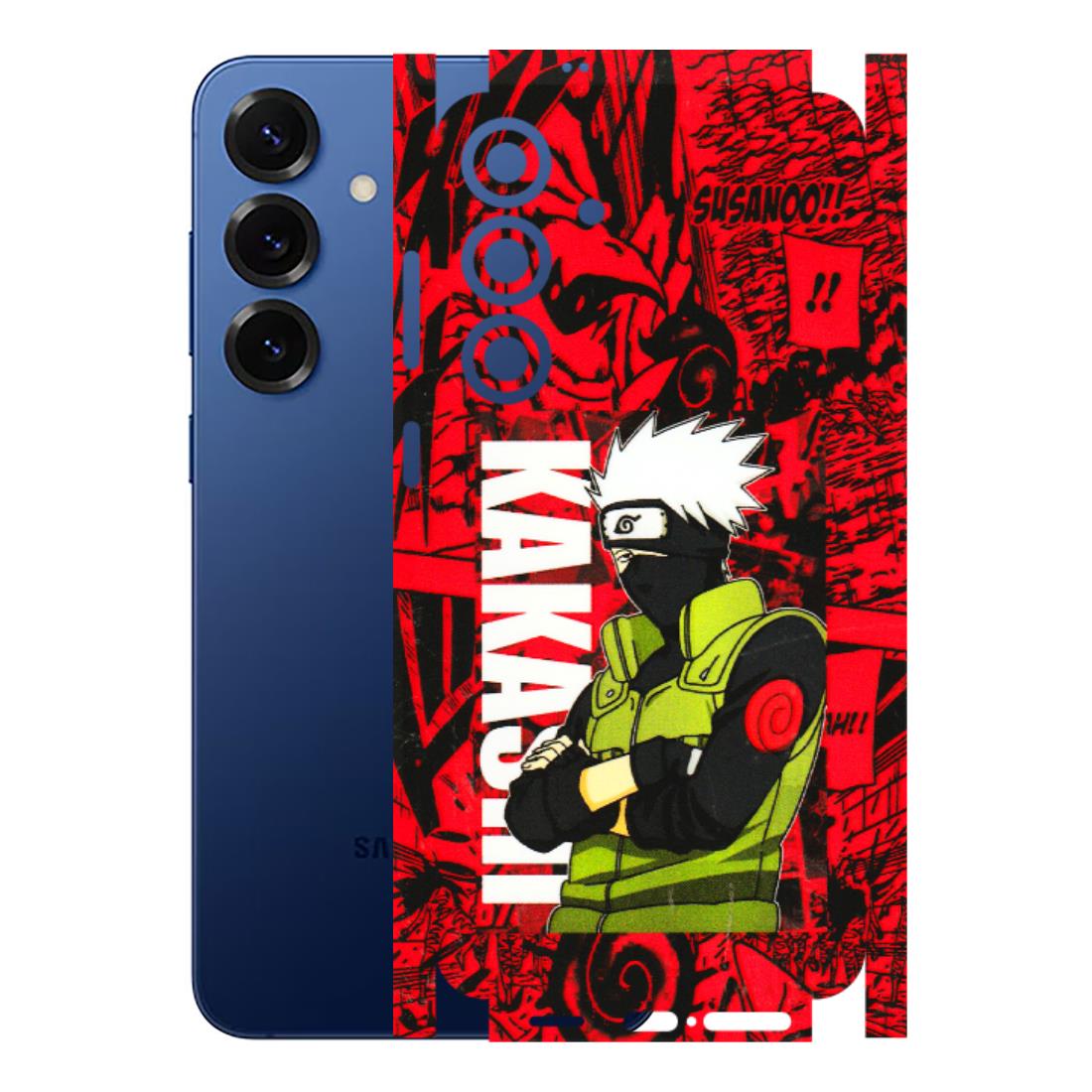 Samsung A/S Series Phone Skins (All Models) - Kakashi Red Anime - 3D Embossed Finish (L-251) Samsung Galaxy S25 Plus
