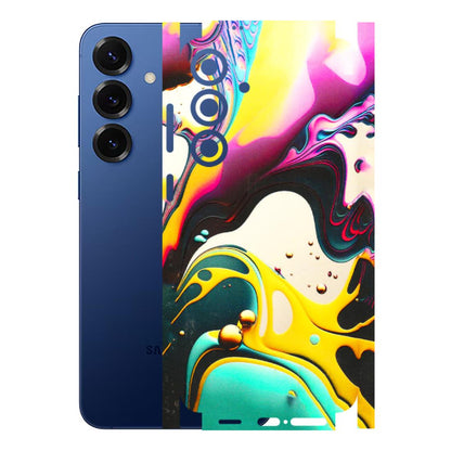 Samsung A/S Series Phone Skins (All Models) - Multicolor Abstract pattern - 3D Embossed Finish (L-254) Samsung Galaxy S25 Plus